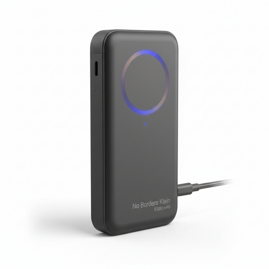 No Borders Klein — Magnetische Powerbank 5'000 mAh