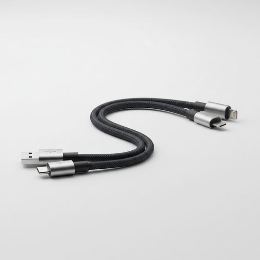 Travel Cable Pro – Fast Charge 4-in-1 Kabel